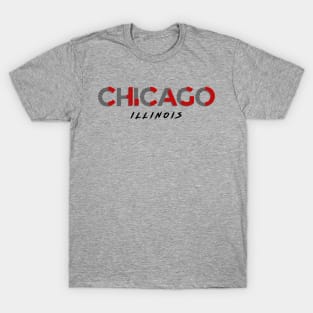 Chicago Illinois Stylized T-Shirt